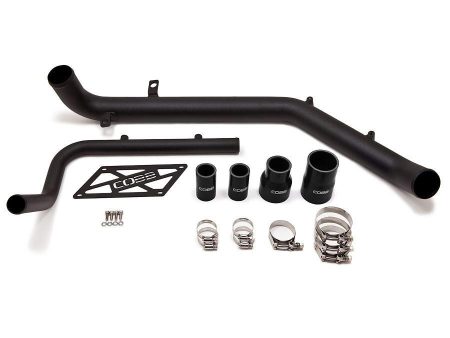 Cobb Tuning Black Upper Intercooler Pipe Hard Kit | 2008-2015 Mitsubishi Lancer Evolution X (752530BK) on Sale