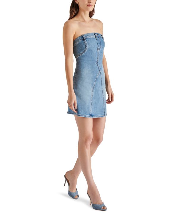 ADARA DRESS DENIM Discount