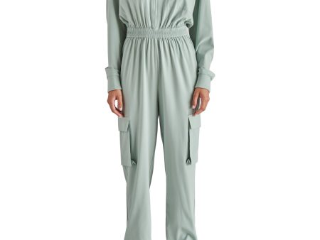 ALENA JUMPSUIT GREEN Hot on Sale