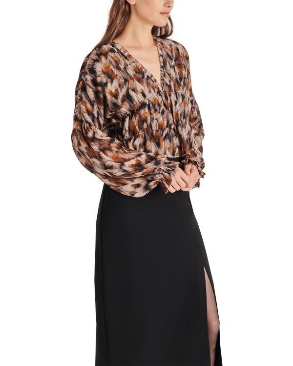 HOLLIS TOP BROWN MULTI Online Hot Sale