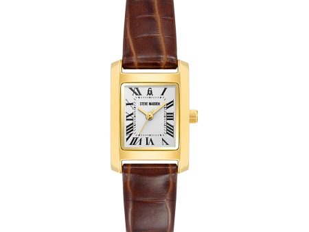 SLIM EMBOSSED WATCH GOLD MULTI Fashion