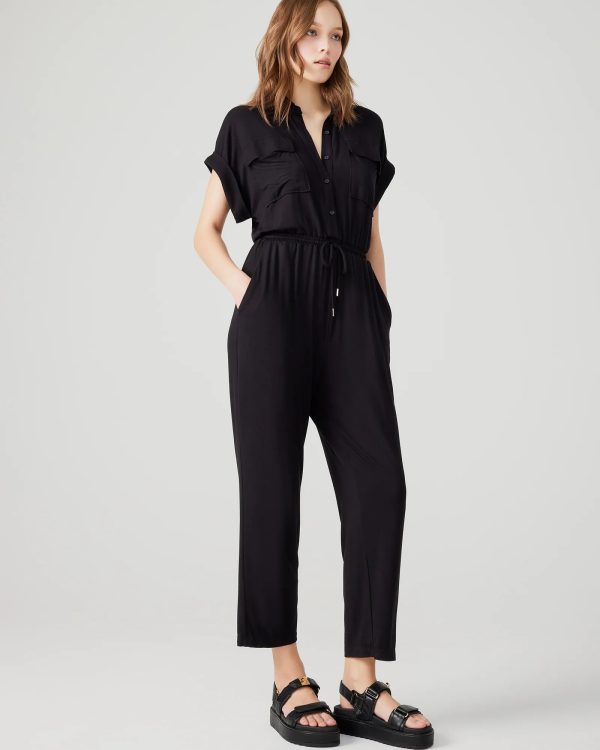 ALYA JUMPSUIT BLACK Supply