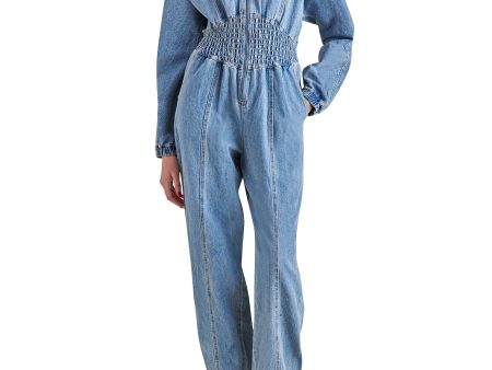 COYA DENIM JUMPSUIT BLUE Online